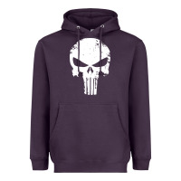 The Punisher Skull Heavyweight Hoodie | Teevron