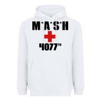 White mash 4077th Heavyweight Hoodie - InspiraDesign