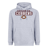 Heather Grey concordia Cobbers Heavyweight Hoodie - InspiraDesign