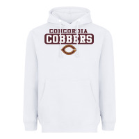 White concordia Cobbers Heavyweight Hoodie - InspiraDesign