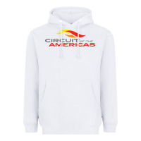 White circuit of the americas Heavyweight Hoodie - InspiraDesign