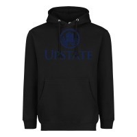Black Upstate Medical, SUNY Heavyweight Hoodie - InspiraDesign
