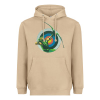 Mushroom Green Arrow DC, Green Arrow DC vintage, Green Arrow DC art, Green Arro Heavyweight Hoodie - InspiraDesign