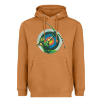 Meerkat Green Arrow DC, Green Arrow DC vintage, Green Arrow DC art, Green Arro Heavyweight Hoodie - InspiraDesign
