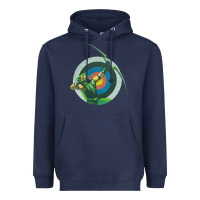 Navy Green Arrow DC, Green Arrow DC vintage, Green Arrow DC art, Green Arro Heavyweight Hoodie - InspiraDesign
