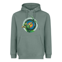 Sage Green Arrow DC, Green Arrow DC vintage, Green Arrow DC art, Green Arro Heavyweight Hoodie - InspiraDesign