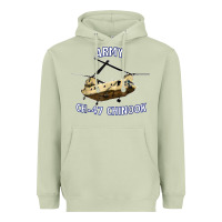 Matcha ARMY CH-47 CHINOOK HELICOPTER Heavyweight Hoodie - InspiraDesign