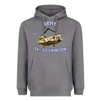 Storm ARMY CH-47 CHINOOK HELICOPTER Heavyweight Hoodie - InspiraDesign