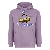 Lavender ARMY CH-47 CHINOOK HELICOPTER Heavyweight Hoodie - InspiraDesign
