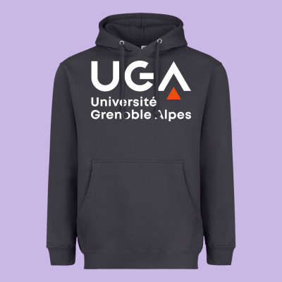 Université Grenoble Alpes Heavyweight Hoodie Designed By Artchic
