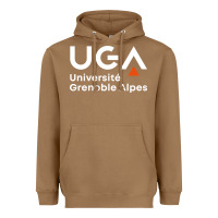 Toasted Coconut université grenoble alpes Heavyweight Hoodie - ArtChic