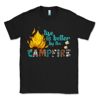 Black life is better by the campfire Classic Tee - Artiststas