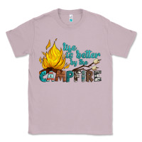 Lilac life is better by the campfire Classic Tee - Artiststas