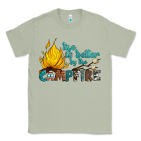Matcha life is better by the campfire Classic Tee - Artiststas