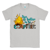 Moon Dust life is better by the campfire Classic Tee - Artiststas