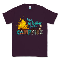Plum life is better by the campfire Classic Tee - Artiststas