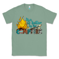 Sage life is better by the campfire Classic Tee - Artiststas