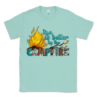 Seafoam life is better by the campfire Classic Tee - Artiststas
