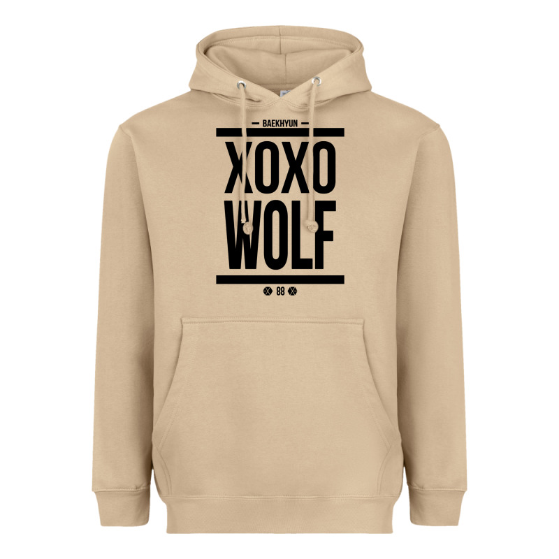 Exo Wolf  Baekhyun 88  Kpop Text Style Heavyweight Hoodie by ArtChic | Teevron