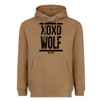Toasted Coconut EXO WOLF  BaekHyun 88  KPOP Text Style Heavyweight Hoodie - ArtChic