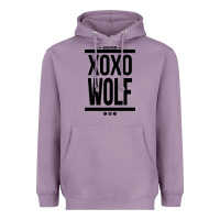 Lavender EXO WOLF  BaekHyun 88  KPOP Text Style Heavyweight Hoodie - ArtChic