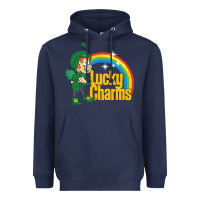 Navy lucky charms lucky charms Heavyweight Hoodie - ArtChic