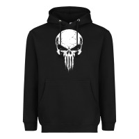 Black the punisher Heavyweight Hoodie - ArtChic