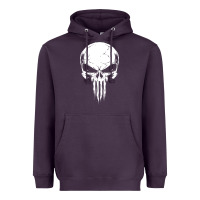 Plum the punisher Heavyweight Hoodie - ArtChic