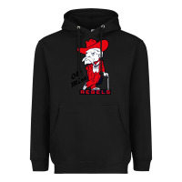 Black vintage colonel reb mascot Heavyweight Hoodie - ArtChic