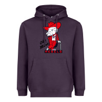 Plum vintage colonel reb mascot Heavyweight Hoodie - ArtChic