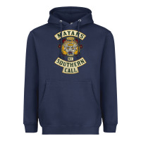 Navy Mayans MC Classic Heavyweight Hoodie - ArtChic