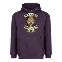 Plum Mayans MC Classic Heavyweight Hoodie - ArtChic