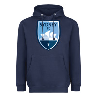 Navy Sydney FC Heavyweight Hoodie - ArtChic