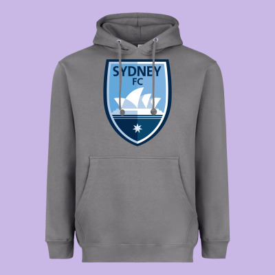 Sydney Fc Heavyweight Hoodie Designed By Artchic