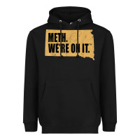 Black mens meth we're on it south dakota anti drugs campaign vintage t shirt Heavyweight Hoodie - ArtChic