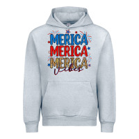 Heather Grey merica merica merica vibes Urban Hoodie - RanaPortraitStore