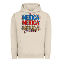 Pigment French Oak merica merica merica vibes Urban Hoodie - RanaPortraitStore