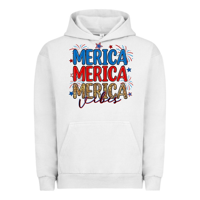 Merica Merica Merica Vibes Urban Hoodie by RanaPortraitStore | Teevron