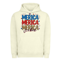 Pigment Pistachio merica merica merica vibes Urban Hoodie - RanaPortraitStore