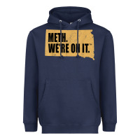 Navy mens meth we're on it south dakota anti drugs campaign vintage t shirt Heavyweight Hoodie - ArtChic