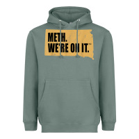 Sage mens meth we're on it south dakota anti drugs campaign vintage t shirt Heavyweight Hoodie - ArtChic