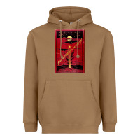 Toasted Coconut From The Earth To The Moon Jules Verne Book Cover Design Heavyweight Hoodie - ArtChic