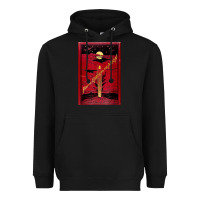 Black From The Earth To The Moon Jules Verne Book Cover Design Heavyweight Hoodie - ArtChic