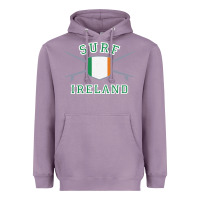 Lavender ireland surfing hoodie  irish flag surfboards design Heavyweight Hoodie - ArtChic