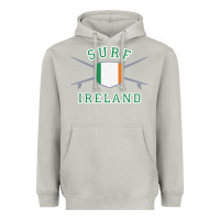 Moon Dust ireland surfing hoodie  irish flag surfboards design Heavyweight Hoodie - ArtChic