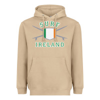 Mushroom ireland surfing hoodie  irish flag surfboards design Heavyweight Hoodie - ArtChic