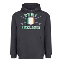 Smoke ireland surfing hoodie  irish flag surfboards design Heavyweight Hoodie - ArtChic