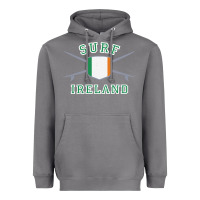 Storm ireland surfing hoodie  irish flag surfboards design Heavyweight Hoodie - ArtChic
