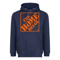 Navy HOMEDEPOT Heavyweight Hoodie - ArtChic