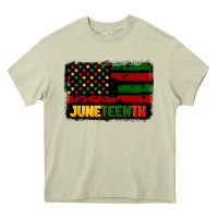 Mossy juneteenth american flag Heavy Core Tee - CowGirlArtShop